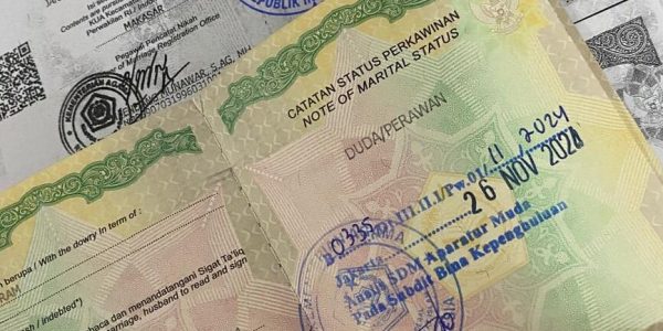 Jasa Apostille Buku Nikah