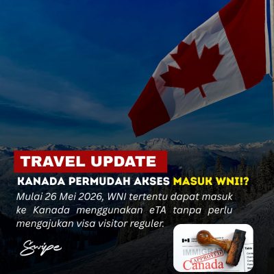 eTA Kanada untuk WNI: Syarat, Cara Apply & Perbedaannya dengan Visa Reguler 2026