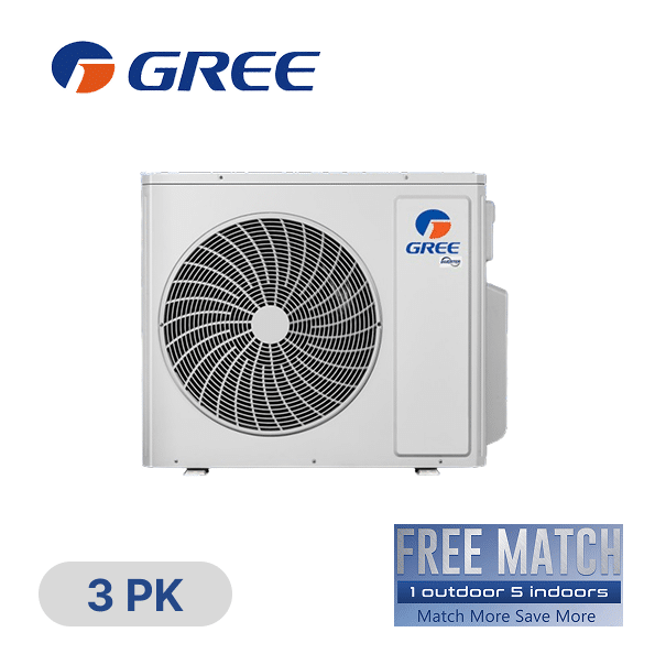 AC GREE Free Match Outdoor 3 PK Inverter R32 – GWCD-28MCC/O (Multi Split)