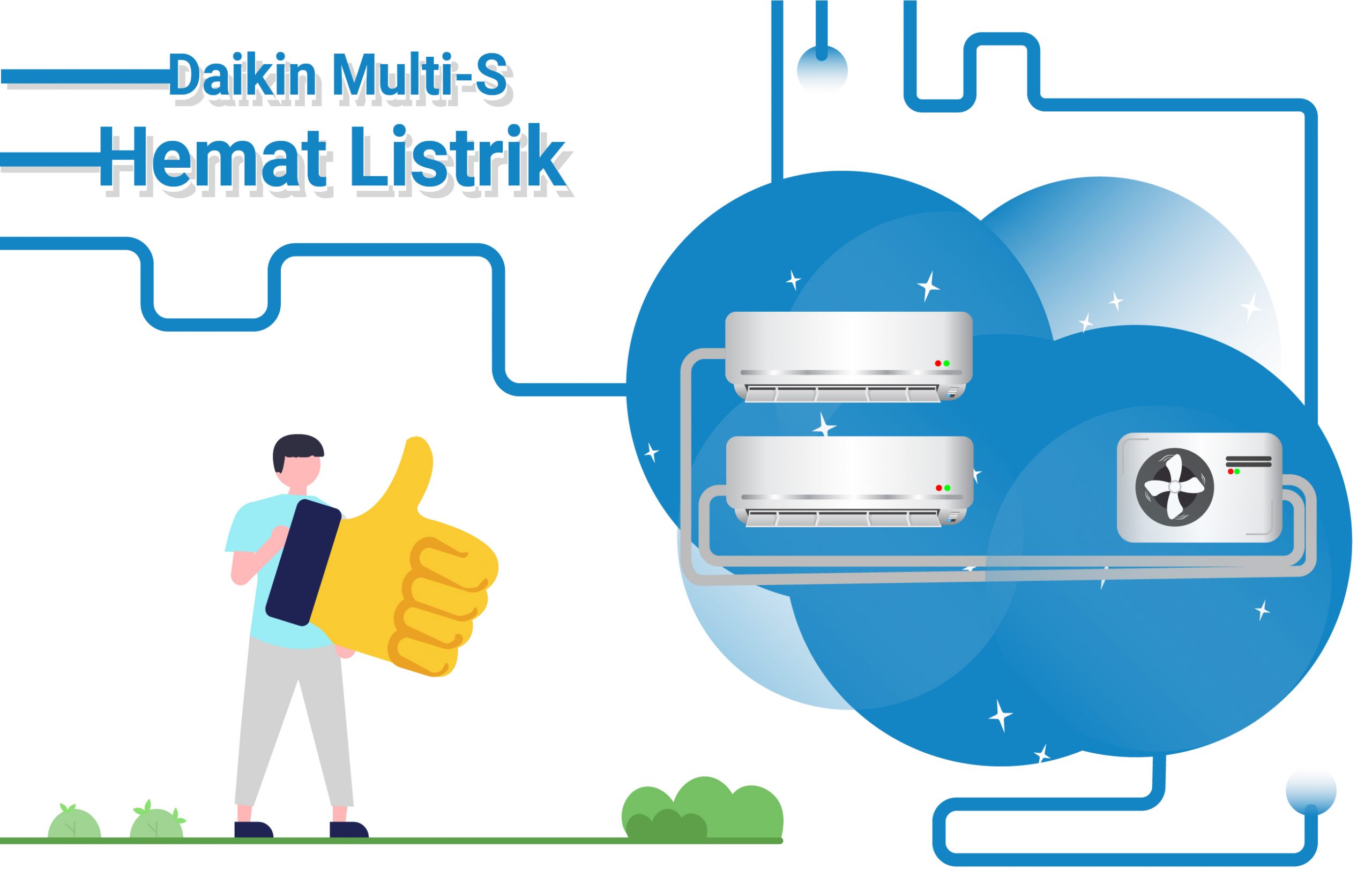 Daikin Multi-S Hemat Listrik