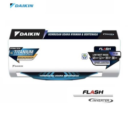 AC Daikin Flash Inverter Wall Mounted Split 3/4 PK – FTKQ20UVM