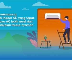 Tips Memasang Posisi Indoor AC yang Tepat