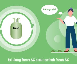 Isi ulang freon AC atau tambah freon AC, Perlu Gak Sih?