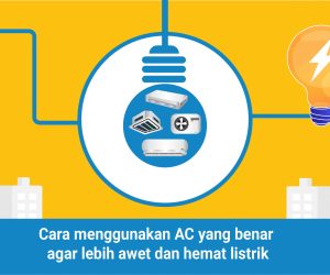Cara menggunakan AC agar awet dan hemat listrik