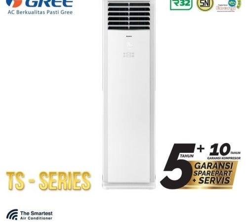 Gree GVC-48TS(S) AC Deluxe Floor Standing TS Series 5 PK 3 Phase