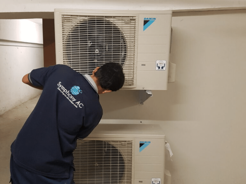 pasang ac daikin ruko